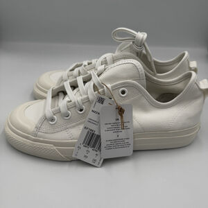 Adidas Nizza RF EF1883 Men’s Size 7 White Canvas Sneakers Originals New